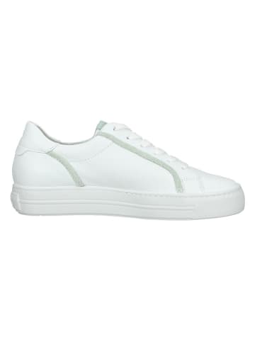 Paul Green Leder-Sneakers in Weiß