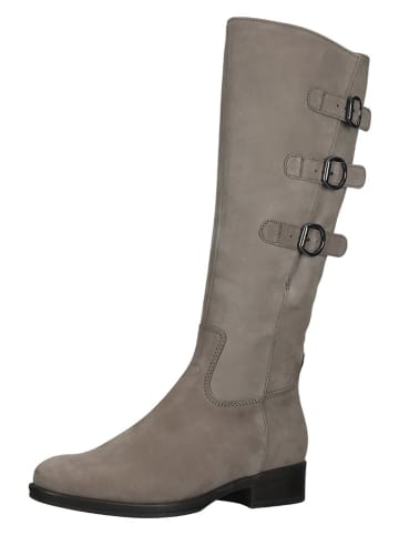 Gabor Leder-Stiefel  in Grau