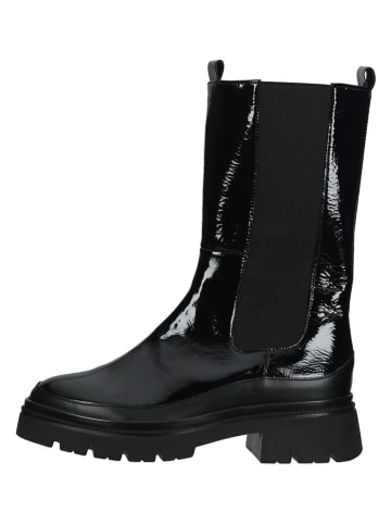 Gabor Leder-Chelsea-Boots in Schwarz