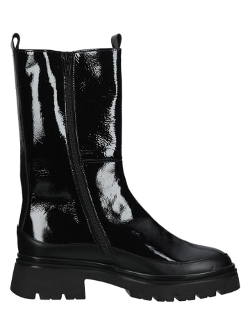 Gabor Leder-Chelsea-Boots in Schwarz