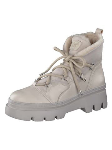 Paul Green Leder-Bots in Beige