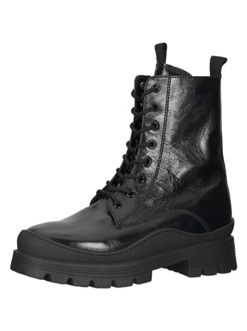 Gabor Leren boots zwart
