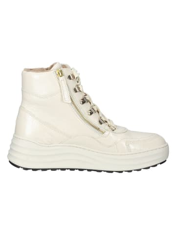 Gabor Leren sneakers crème