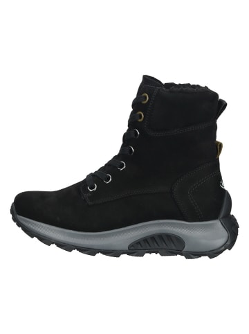 Gabor Leder-Boots in Schwarz
