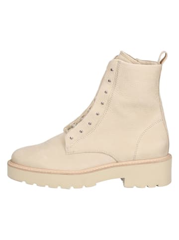 Paul Green Leder-Stiefeletten in Beige