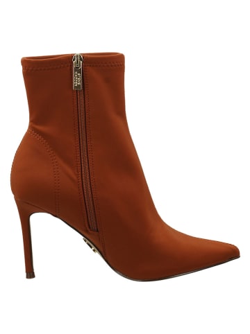 Steve Madden Leder-Stiefeletten  in Hellbraun