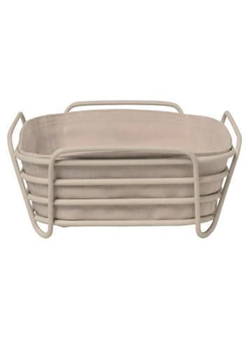 Blomus Brotkorb ''Delara'' in Beige - (B)21 x (H)9,5 x (T)21 cm