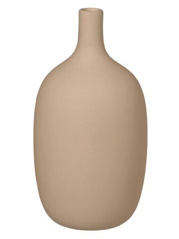 Blomus Vase ''Ceola'' in Hellbraun - (H)21 x Ø 11 cm