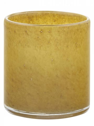 Blomus Windlicht ''Saga'' in Gelb - (H)16 x Ø 15 cm
