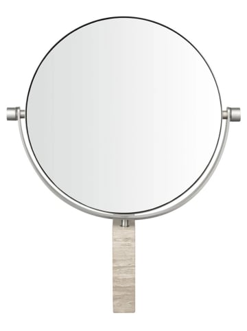 Blomus Marmor-Kosmetikspiegel in Beige - (B)21 x (H)26,5 x (T)2 cm