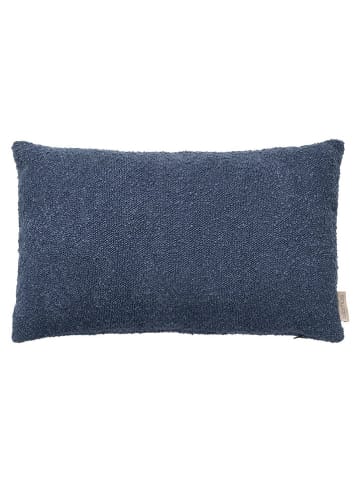 Blomus Poszewka "Boucle" w kolorze granatowym na poduszkę - 30 x 50 cm