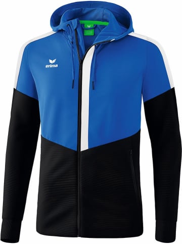 erima Trainingsjacke "Squad" in Blau/ Schwarz