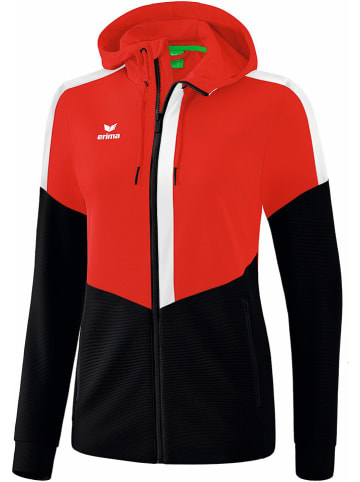 erima Trainingsjacke "Squad" in Rot/ Schwarz