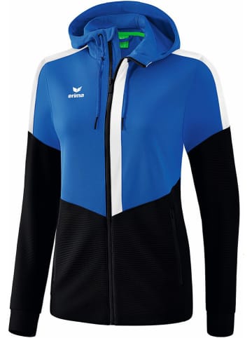 erima Trainingsjacke "Squad" in Blau/ Schwarz