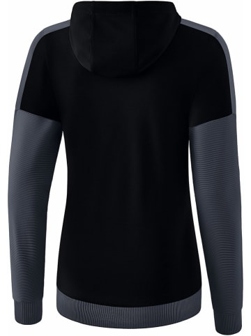 erima Trainingsjacke "Squad" in Schwarz/ Grau