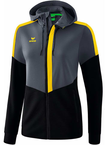 erima Trainingsjacke "Squad" in Grau/ Schwarz