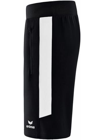 erima Trainingsshorts "Squad" in Schwarz/ Weiß