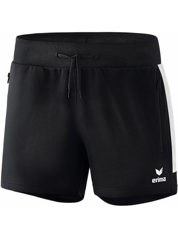erima Trainingsshorts "Squad" in Schwarz/ Weiß