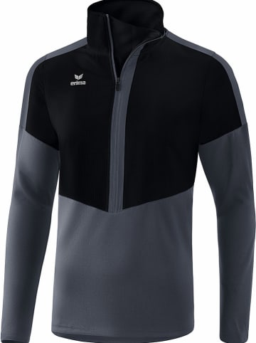 erima Funktionsjacke "Squad" in Schwarz/ Grau