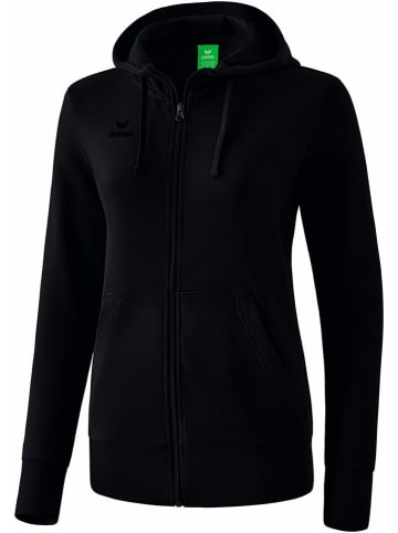 erima Sweatjacke in Schwarz