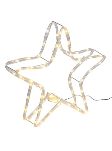 Profiline Dekoracyjna lampa LED "Star" w kolorze białym - 40 x 38 cm