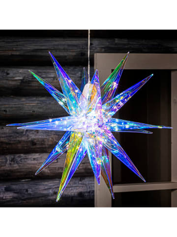 Hollybell Decoledlamp "Star" meerkleurig - Ø 30 cm