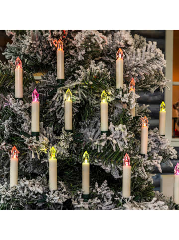 Hollybell Bezprzewodowe świeczki LED (15 szt.) ze wzorem - wys. 10,5 x Ø 1,5 cm