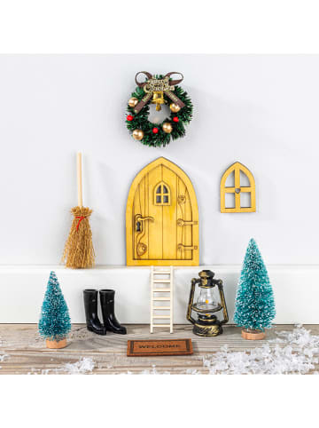 Hollybell 10-delige kerstdecoratieset meerkleurig