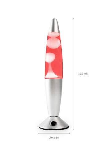 InnovaGoods Ledlavalamp meerkleurig - (H)35,5 x Ø 9,8 cm
