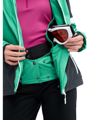Maier Sports Ski-/ Snowboardjacke "Hanni" in Grün/ Anthrazit