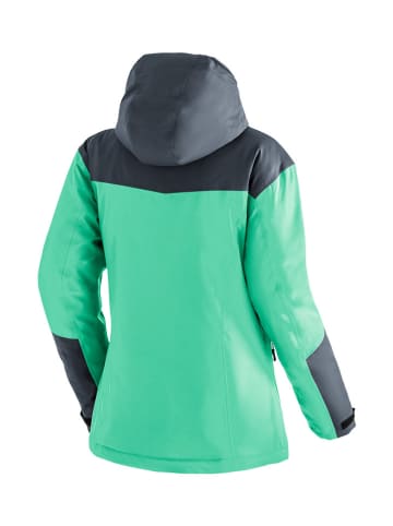Maier Sports Ski-/ Snowboardjacke "Ina" in Grün/ Schwarz