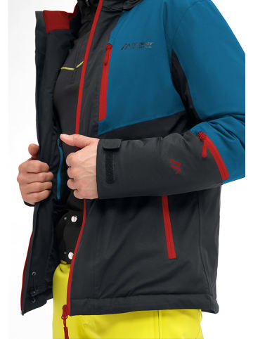 Maier Sports Ski-/ Snowboardjacke "Monzabon 2.0" in Blau/ Schwarz