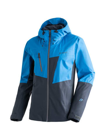 Maier Sports Tourenjacke "Lindon" in Anthrazit/ Blau