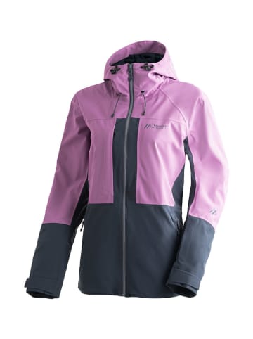 Maier Sports Tourenjacke "Lindon" in Anthrazit/ Lila
