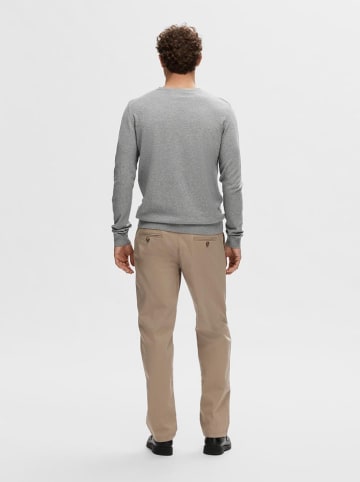 SELECTED HOMME Pullover in Grau