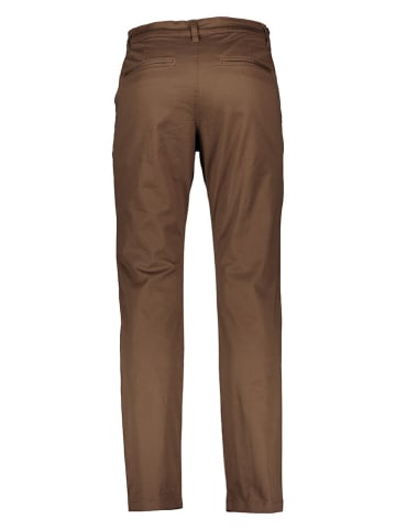SELECTED HOMME Spodnie chino w kolorze brązowym