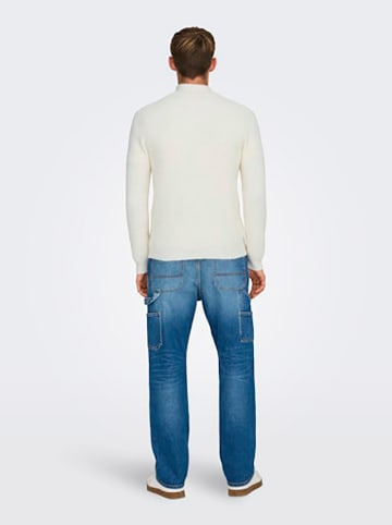 ONLY & SONS Pullover in Creme
