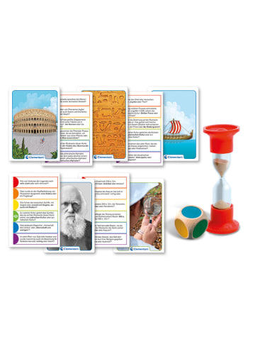 Clementoni Kartenquiz "WissensTrainer - Geschichte" - ab 6 Jahren