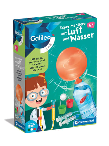 Clementoni Galileo-Experimentierset "Experimentiere mit Luft und Wasser - ab 6 Jahren