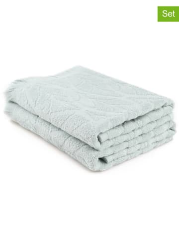 Elizabed 2-delige set: handdoeken mintgroen