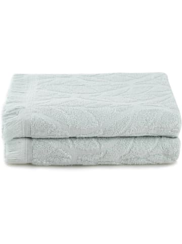 Elizabed 2-delige set: handdoeken mintgroen