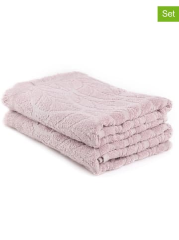 Elizabed 2er-Set: Duschtücher in Rosa