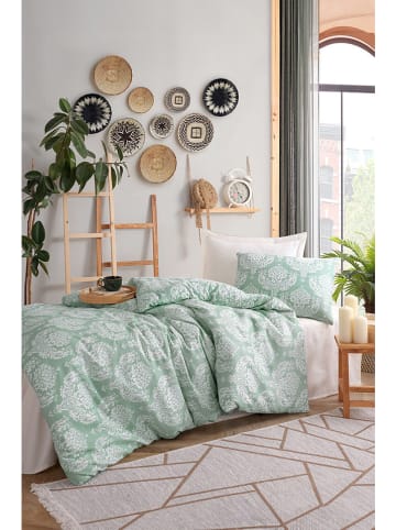 Elizabed Beddengoedset mintgroen