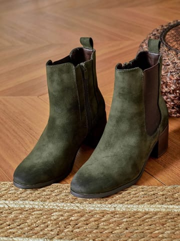 Sixth Sens Stiefeletten in Grün