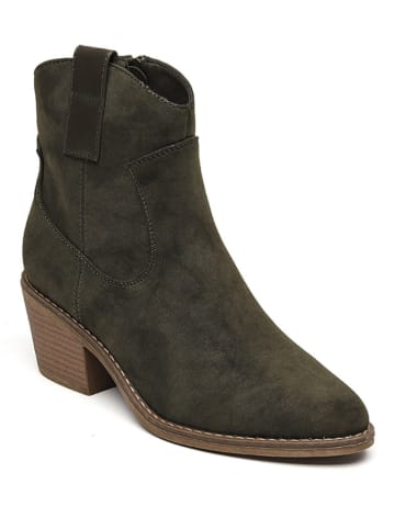 Sixth Sens Stiefeletten in Grün