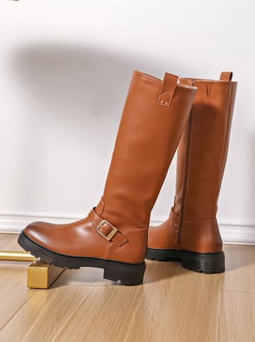 Sixth Sens Stiefel in Hellbraun