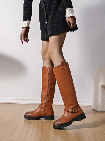 Sixth Sens Stiefel in Hellbraun