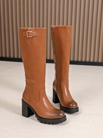 Sixth Sens Stiefel in Hellbraun