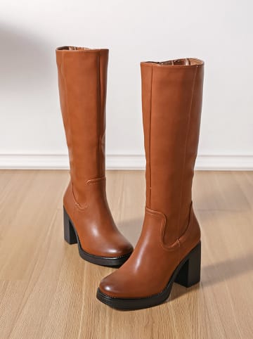 Sixth Sens Stiefel in Hellbraun