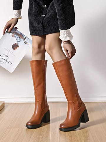 Sixth Sens Stiefel in Hellbraun